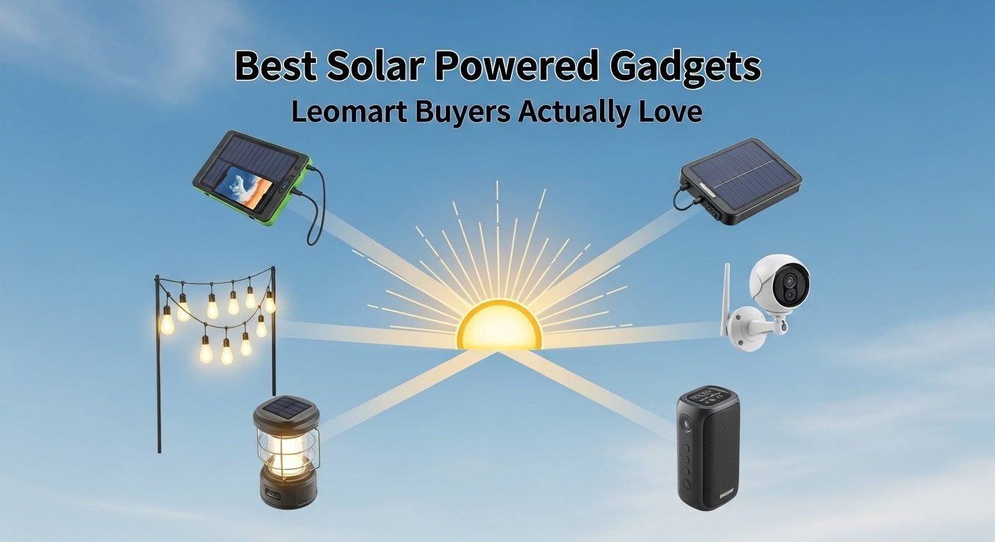 Solar Powered Gadgets Leomart