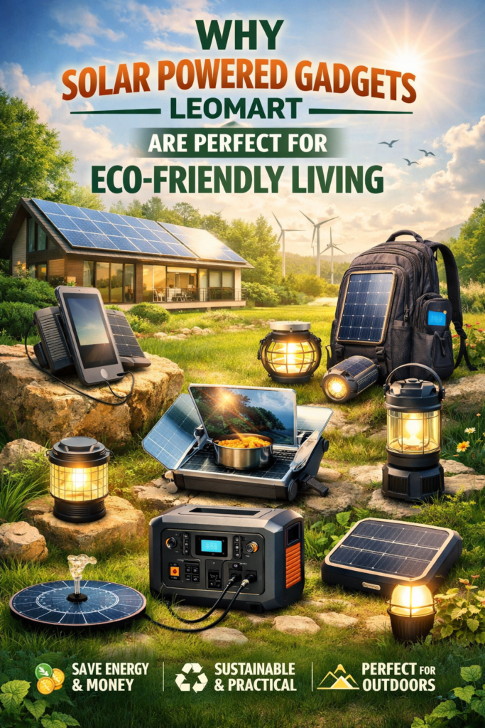 Solar Powered Gadgets Leomart