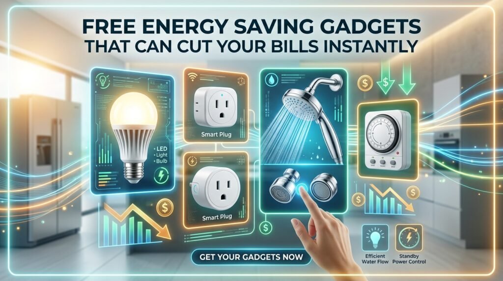 Free Energy Saving Gadgets That Can Cut Your Bills Instantly