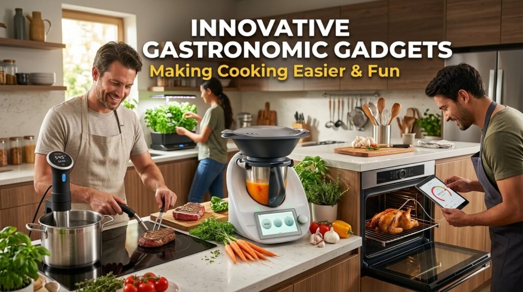 Innovative Gastronomic Gadgets Making Cooking Easier and Fun