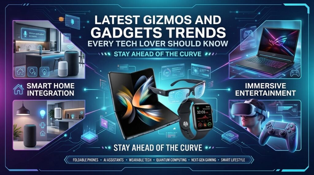 Latest Gizmos and Gadgets Trends Every Tech Lover Should Know