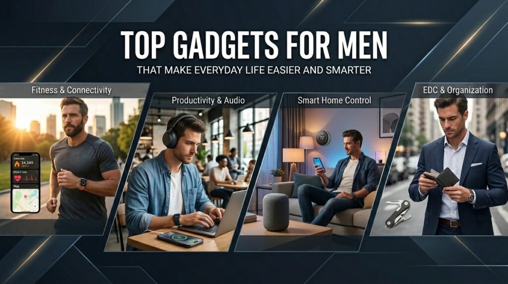 Top Gadgets for Men That Make Everyday Life Easier and Smarter