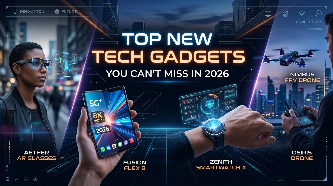 Top New Tech Gadgets You Can’t Miss in 2026| Trend Tech Talk