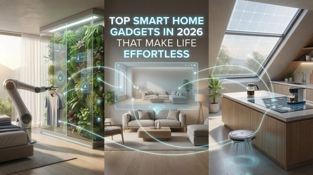 Top Smart Home Gadgets in 2026 That Make Life Effortless
